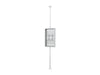 Multibrackets M Pro Series Enclosure 43" Floor to Ceiling Medium White Signage Display Enclosures Multibrackets