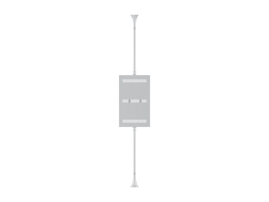 Multibrackets M Pro Series Enclosure 43" Floor to Ceiling Medium White Signage Display Enclosures Multibrackets