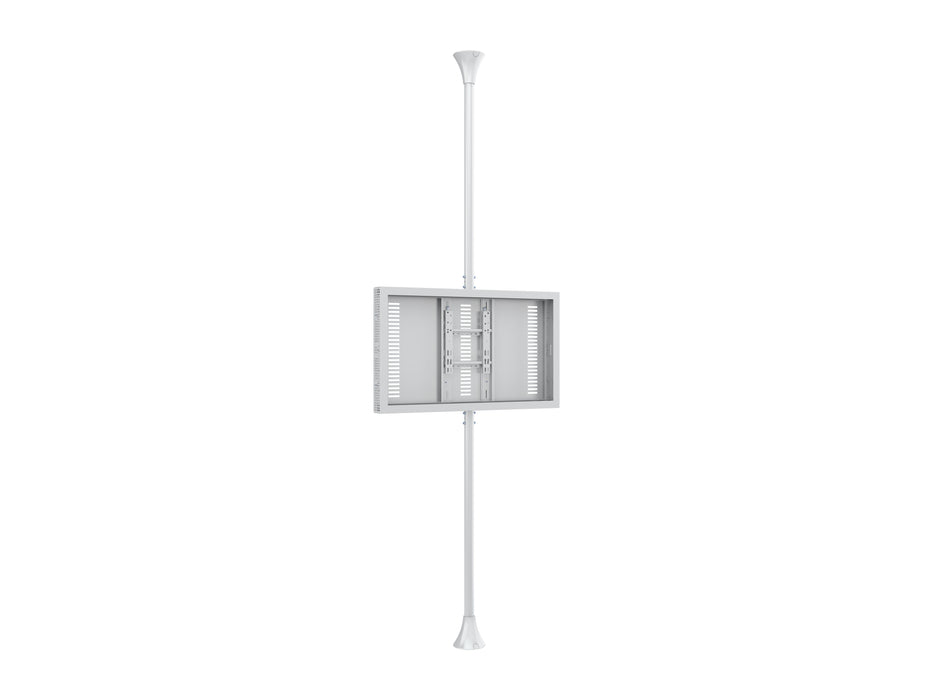 Multibrackets M Pro Series Enclosure 43" Floor to Ceiling Medium White Signage Display Enclosures Multibrackets