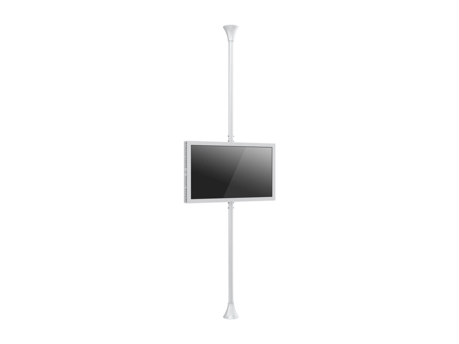 Multibrackets M Pro Series Enclosure 43" Floor to Ceiling Medium White Signage Display Enclosures Multibrackets