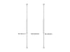 Multibrackets M Pro Series Enclosure 43" Floor to Ceiling Medium White Signage Display Enclosures Multibrackets
