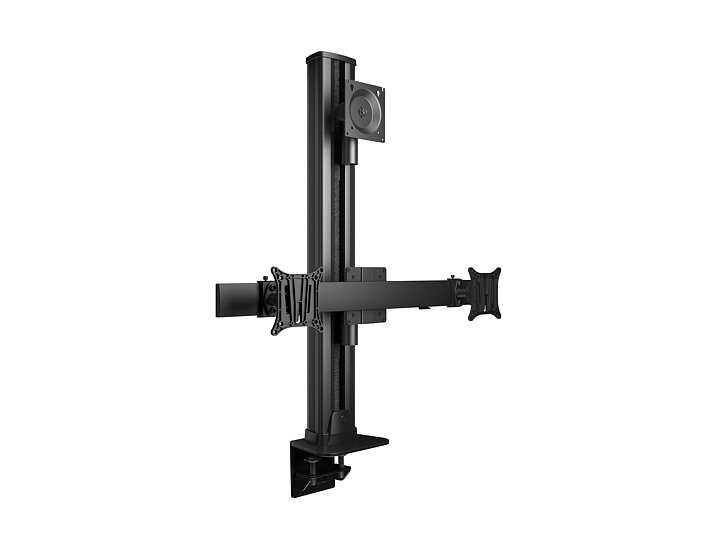 Multibrackets M VESA Deskmount Triple Vertical Monitor Mount for 24"–50" Monitors | 7340234811328