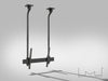 Multibrackets MBC1USDGC M Pro 1.5m Ceiling Mount For 40"-100" Displays | 7340234811915 Ceiling Mount Bracket Multibrackets
