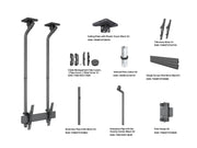 Multibrackets MBC1USDGC M Pro 1.5m Ceiling Mount For 40"-100" Displays | 7340234811922 Ceiling Mount Bracket Multibrackets