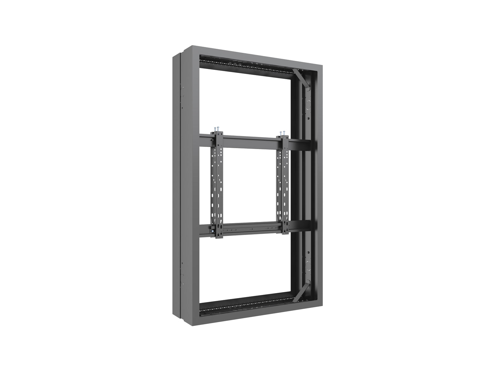 Multibrackets M Pro 55" High Brightness Digital Signage Enclosure – Black | 7340234812073 Signage Display Enclosures Multibrackets