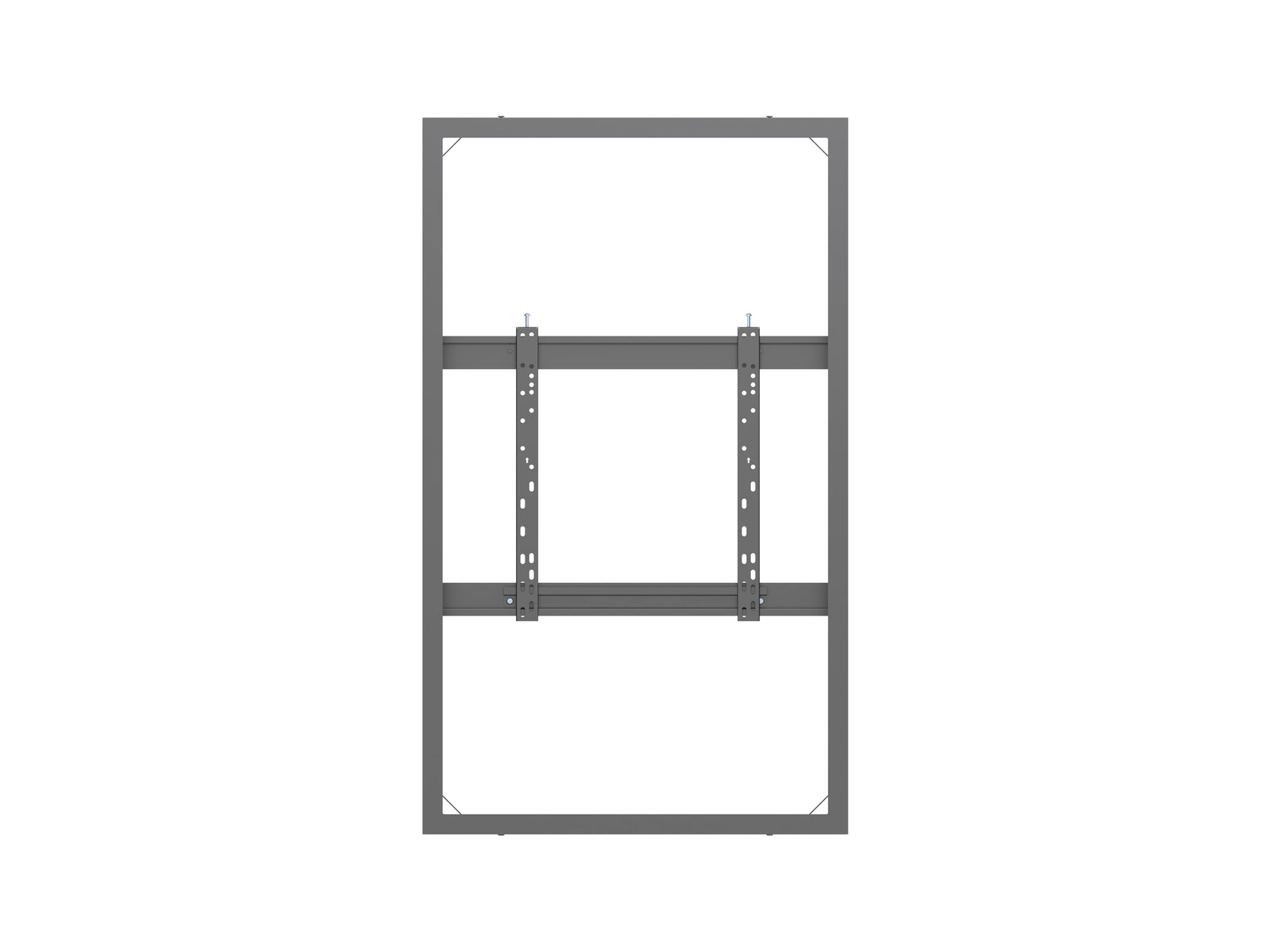 Multibrackets M Pro 55" High Brightness Digital Signage Enclosure – Black | 7340234812073 Signage Display Enclosures Multibrackets