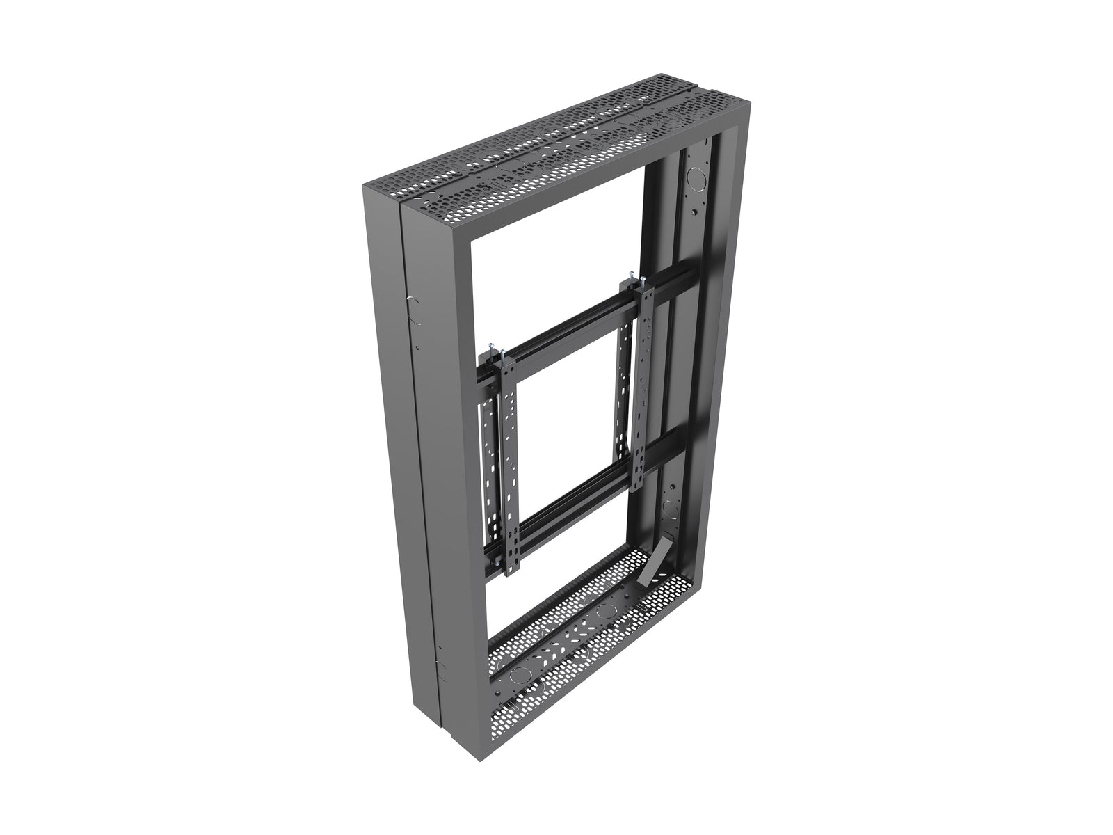 Multibrackets M Pro 55" High Brightness Digital Signage Enclosure – Black | 7340234812073 Signage Display Enclosures Multibrackets