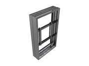 Multibrackets M Pro 55" High Brightness Digital Signage Enclosure – Black | 7340234812073 Signage Display Enclosures Multibrackets
