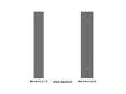 Multibrackets M Pro 55" High Brightness Digital Signage Enclosure – Black | 7340234812073 Signage Display Enclosures Multibrackets