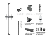 Multibrackets MBFC1U M Pro 3m Floor to Ceiling Mount For 40"-65" Screens | 7340234812455