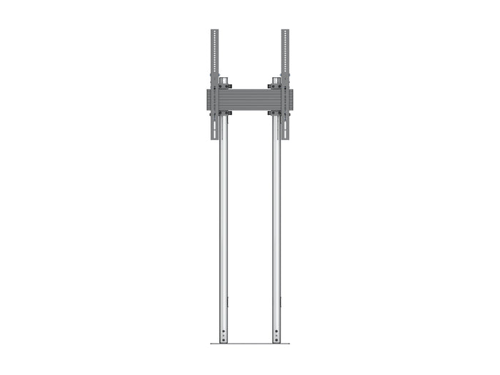Multibrackets M Pro 1.5m Dual Pole Floor Base For 55"-90" Screens | 7340234813148 Floor Stand Multibrackets