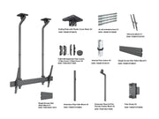 Multibrackets MBC1USDGC M Pro 1.5m Ceiling Mount 65"-115" Displays | 7340234813421 Ceiling Mount Bracket Multibrackets