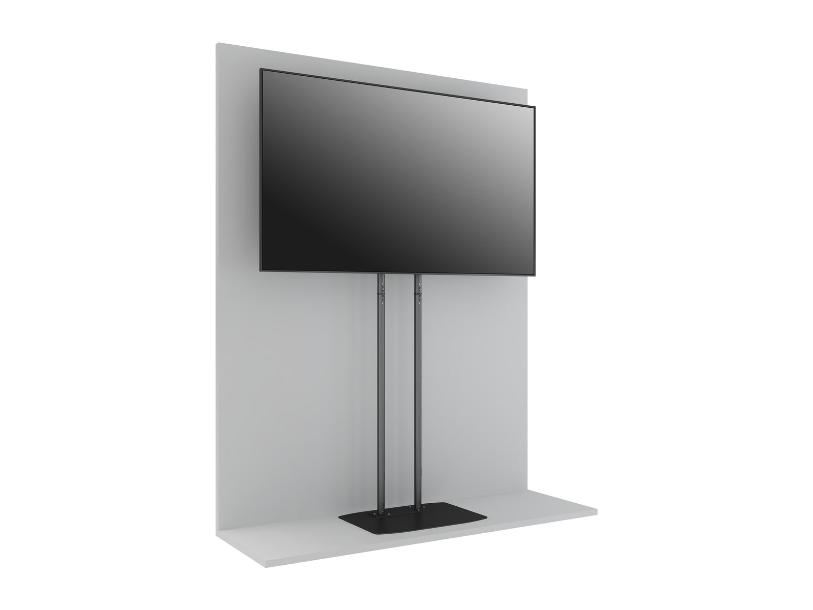 Multibrackets M Pro Dual Pole Floor Stand For 75"-98" Screens | 7340234813483