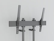 Multibrackets M Pro Dual Pole Floor Stand For 75"-98" Screens | 7340234813483