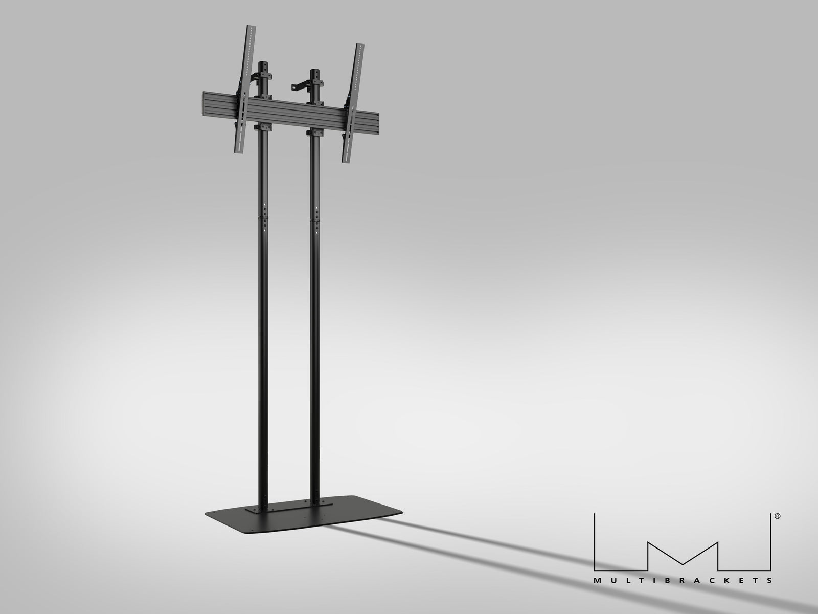 Multibrackets M Pro Dual Pole Floor Stand For 75"-98" Screens | 7340234813483