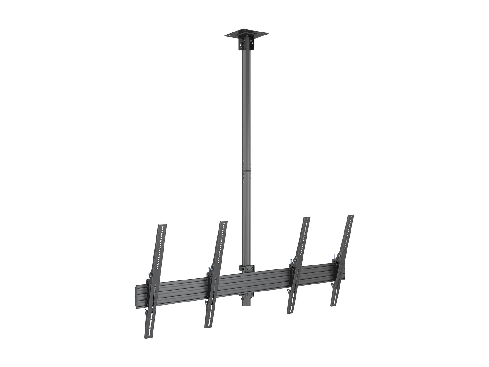 Multibrackets MBC2X1UP M Pro 1.5m 2-Screen Ceiling Mount For 40"-65" Screens | 7340234813971 Ceiling Mount Bracket Multibrackets
