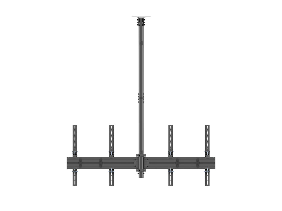 Multibrackets MBC2X1UP M Pro 1.5m 2-Screen Ceiling Mount For 40"-65" Screens | 7340234813971