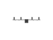 Multibrackets MBC2X1UP M Pro 1.5m 2-Screen Ceiling Mount For 40"-65" Screens | 7340234813971 Ceiling Mount Bracket Multibrackets