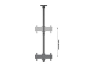 Multibrackets MBC1UT M Pro 1.5m Ceiling Mount For 24"-42" Screens | 7340234814152 Ceiling Mount Bracket Multibrackets