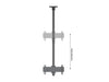 Multibrackets MBC1UT M Pro 1.5m Ceiling Mount For 24"-42" Screens | 7340234814152 Ceiling Mount Bracket Multibrackets