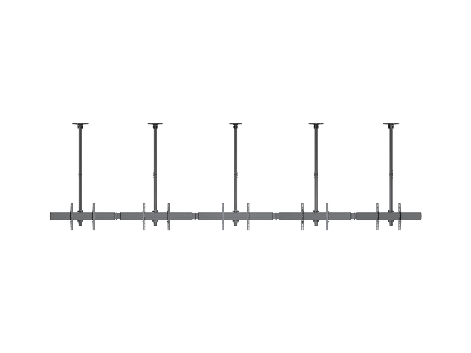 Multibrackets MBC4X1U M Pro 1.5m 4-Screen Curved Ceiling Mount For 40"-65" Screens | 7340234814282 Ceiling Mount Bracket Multibrackets