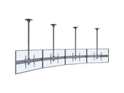 Multibrackets MBC4X1U M Pro 1.5m 4-Screen Curved Ceiling Mount For 40"-65" Screens | 7340234814282 Ceiling Mount Bracket Multibrackets