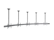Multibrackets MBC5X1U M Pro 1.5m 5-Screen Curved Ceiling Mount For 40"-65" Screens | 7340234814299 Ceiling Mount Bracket Multibrackets