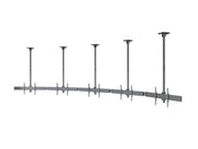 Multibrackets MBC5X1U M Pro 1.5m 5-Screen Curved Ceiling Mount For 40"-65" Screens | 7340234814299 Ceiling Mount Bracket Multibrackets