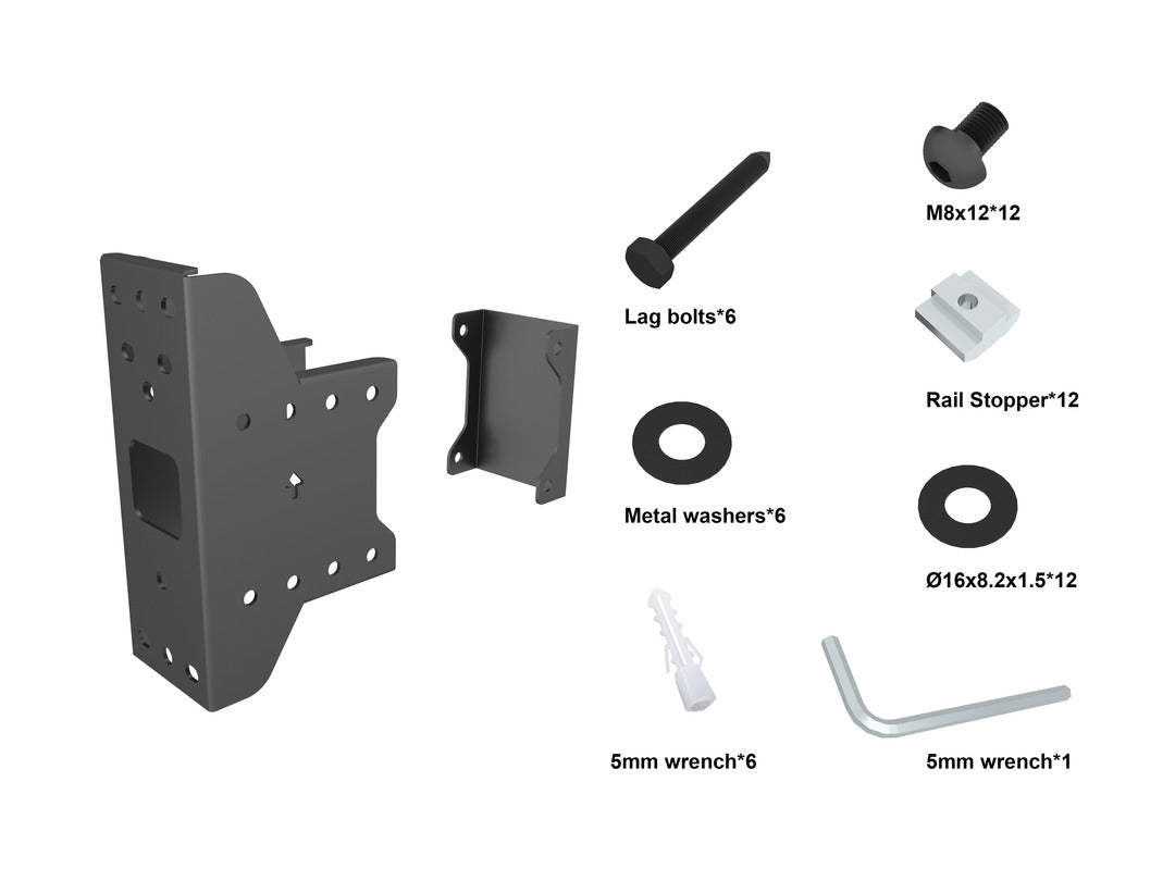 Multibrackets M Pro Series Back To Back Display Plate From Wall Mounting Accessory Multibrackets
