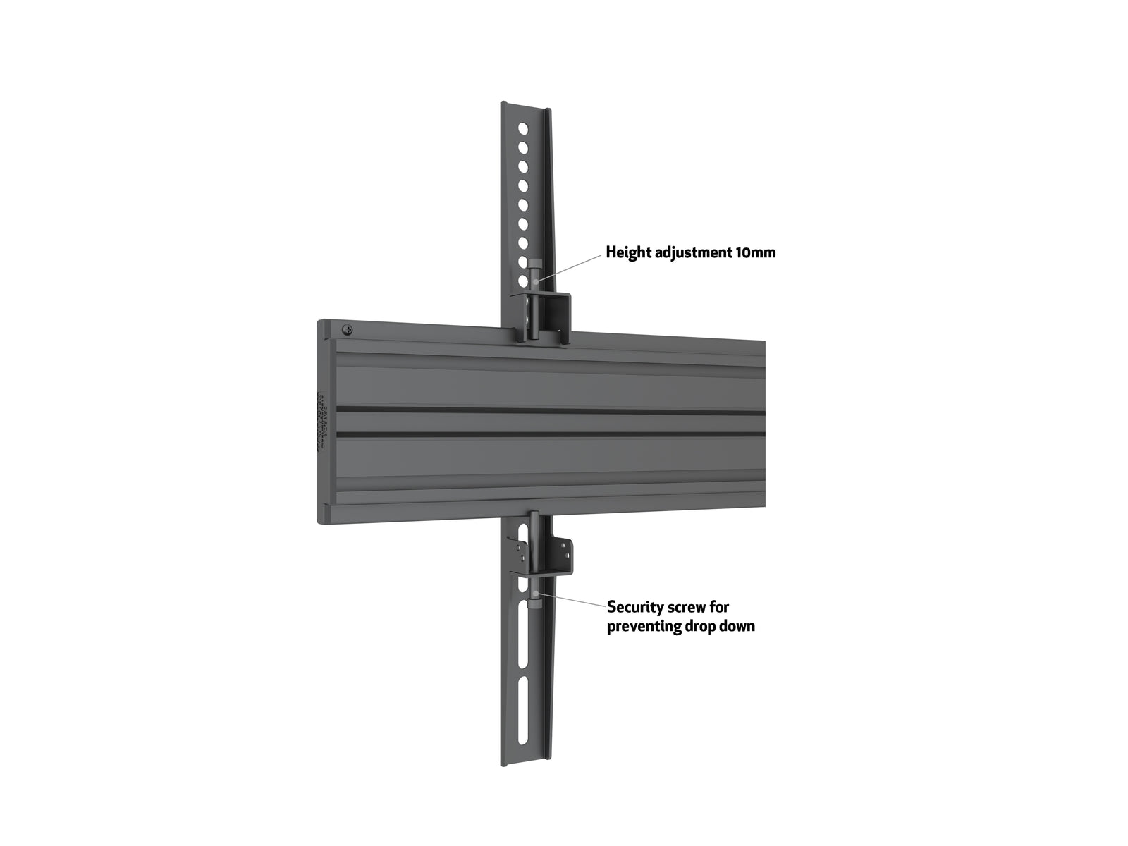 Multibrackets MBC2X2U M Pro 3m 4-Screen Ceiling Mount For 75"-100" Screens | 7350022733923 Ceiling Mount Bracket Multibrackets