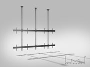 Multibrackets MBC2X2U M Pro 3m 4-Screen Ceiling Mount For 75"-100" Screens | 7350022733923 Ceiling Mount Bracket Multibrackets