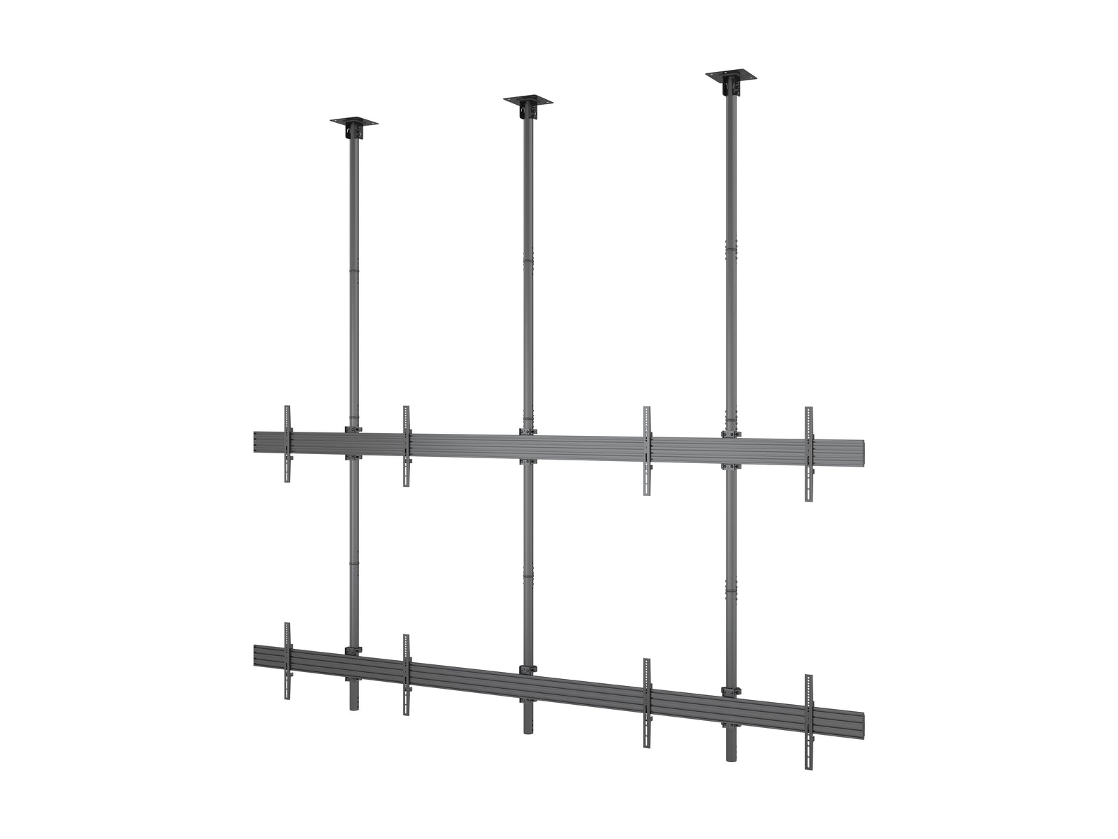 Multibrackets MBC2X2U M Pro 3m 4-Screen Ceiling Mount For 75"-100" Screens | 7350022733923 Ceiling Mount Bracket Multibrackets