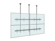 Multibrackets MBC2X2U M Pro 3m 4-Screen Ceiling Mount For 75"-100" Screens | 7350022733923 Ceiling Mount Bracket Multibrackets