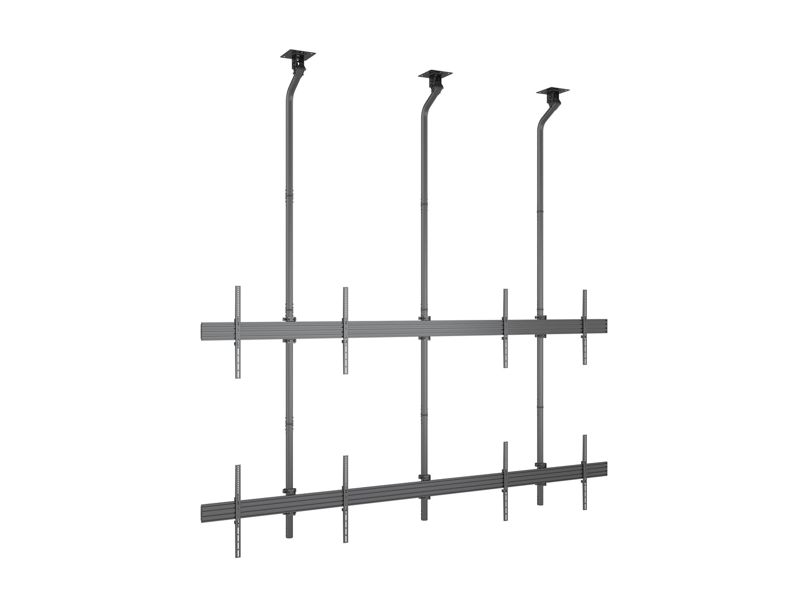 Multibrackets MBC2X2UGC M Pro 3m 4-Screen Ceiling Mount For 75"-100" Screens | 7350022733930 Ceiling Mount Bracket Multibrackets