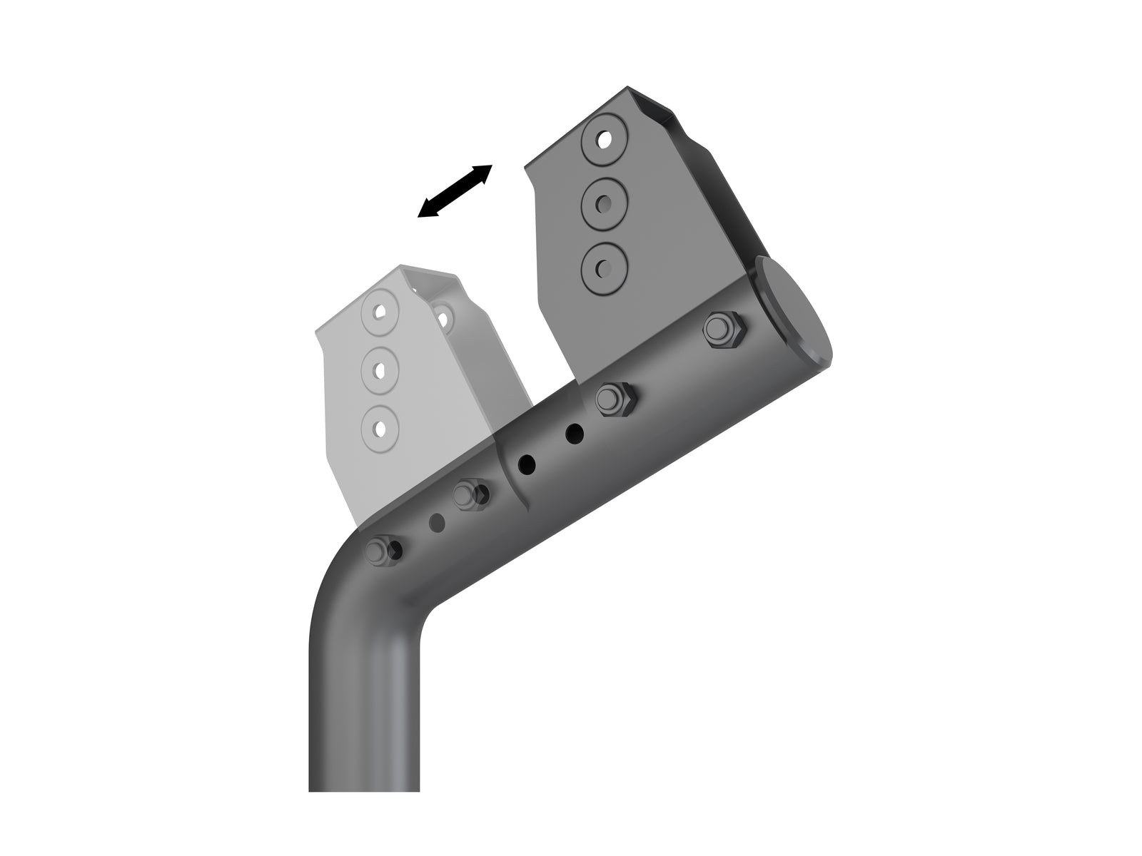 Multibrackets MBC2X2UGC M Pro 3m 4-Screen Ceiling Mount For 75"-100" Screens | 7350022733930 Ceiling Mount Bracket Multibrackets
