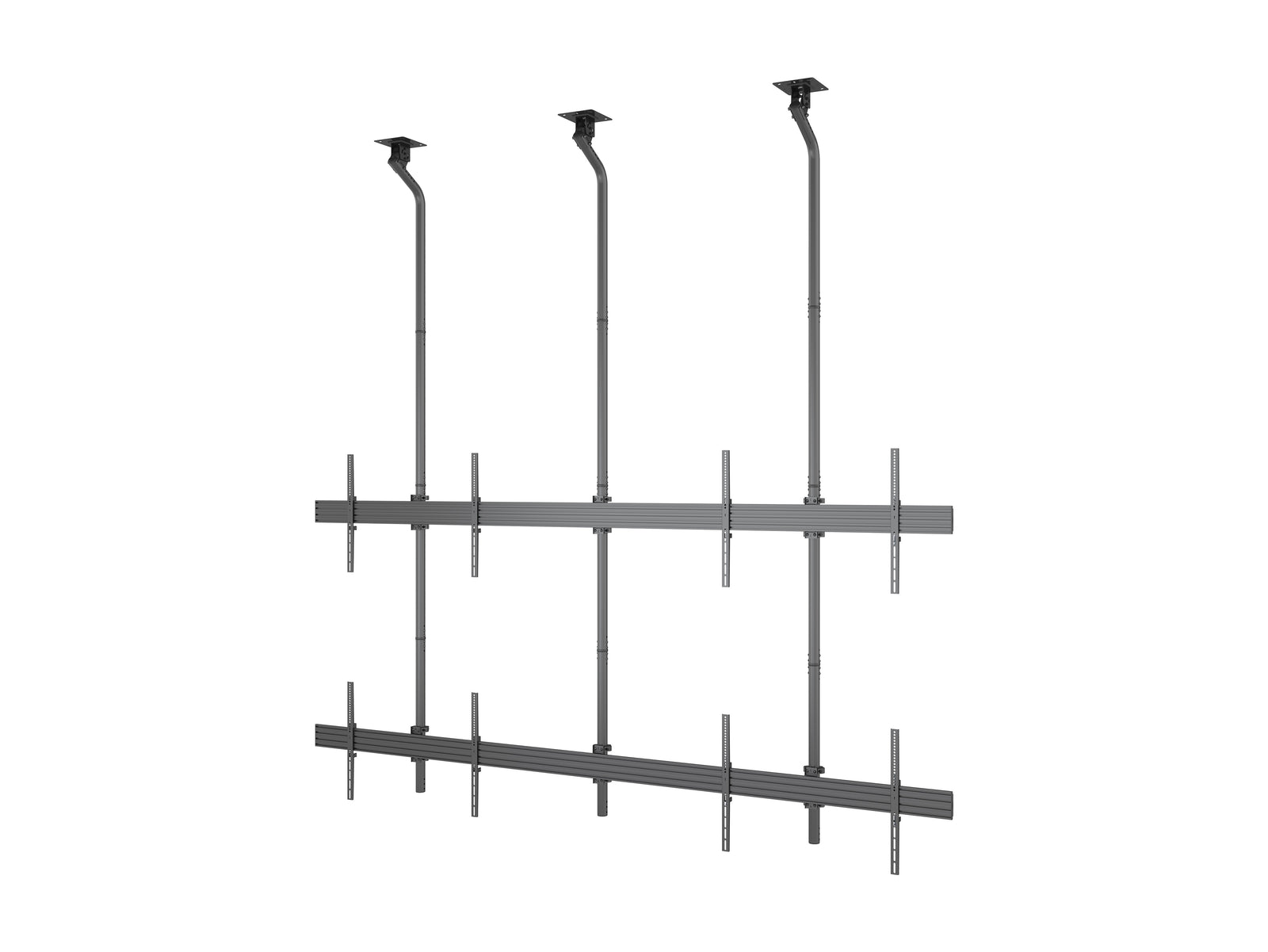 Multibrackets MBC2X2UGC M Pro 3m 4-Screen Ceiling Mount For 75"-100" Screens | 7350022733930 Ceiling Mount Bracket Multibrackets