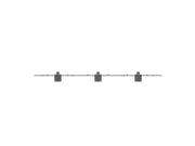 Multibrackets MBC2X2UGC M Pro 3m 4-Screen Ceiling Mount For 75"-100" Screens | 7350022733930 Ceiling Mount Bracket Multibrackets
