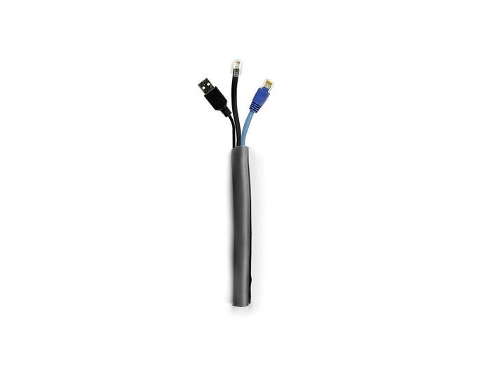 Multibrackets M Universal Cable Sock Self Wrap 19mm 25m - Black | 7350022734197 Cable Accessory Multibrackets