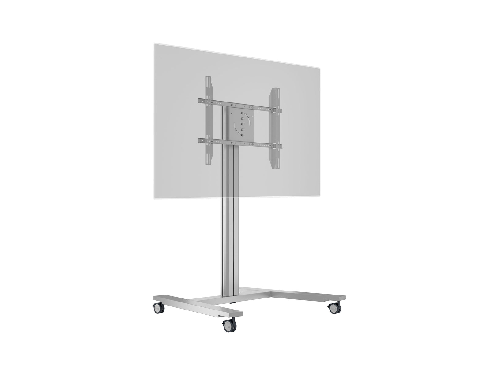 Multibrackets M 145 HD Single Silver Mobile Floor Stand for 40"-63" Screens | 7350022735385 Floor Stand Multibrackets