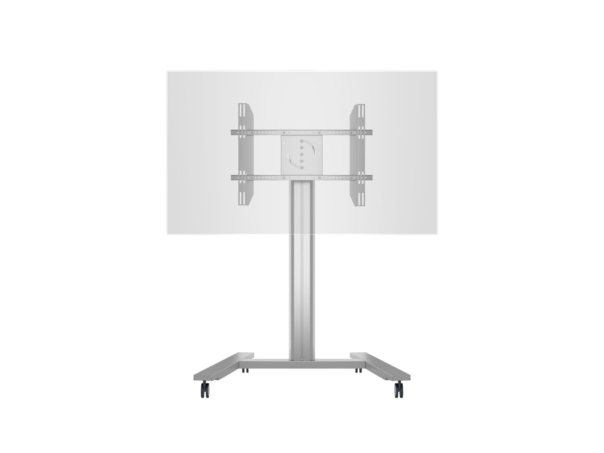 Multibrackets M 145 HD Single Silver Mobile Floor Stand for 40"-63" Screens | 7350022735385 Floor Stand Multibrackets