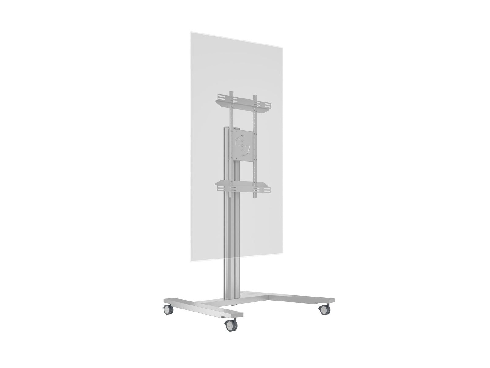 Multibrackets M 145 HD Single Silver Mobile Floor Stand for 40"-63" Screens | 7350022735385 Floor Stand Multibrackets