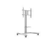 Multibrackets M 145 HD Single Silver Mobile Floor Stand for 40"-63" Screens | 7350022735385 Floor Stand Multibrackets