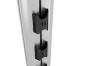 Multibrackets M 145 HD Single Silver Mobile Floor Stand for 40"-63" Screens | 7350022735385 Floor Stand Multibrackets