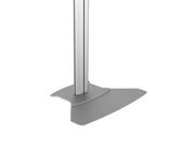 Multibrackets M 145 HD Single Silver Mobile Floor Stand for 40"-63" Screens | 7350022735385 Floor Stand Multibrackets