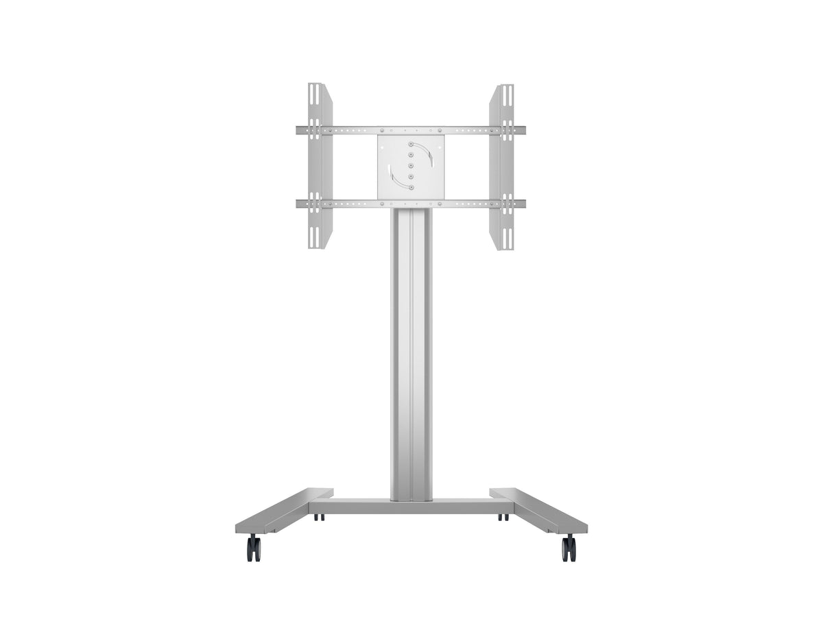 Multibrackets M 145 HD Single Silver Mobile Floor Stand for 40"-63" Screens | 7350022735385 Floor Stand Multibrackets
