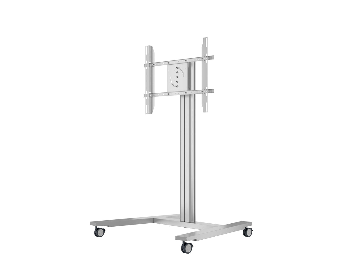 Multibrackets M 145 HD Single Silver Mobile Floor Stand for 40"-63" Screens | 7350022735385 Floor Stand Multibrackets