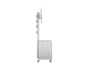 Multibrackets M 180 Single MediaBox4 Silver Mobile Floor Stand for 40"-75" Screens | 7350022737754 Floor Stand Multibrackets