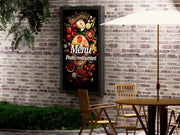 Multibrackets M Pro Series Enclosure 75" Outdoor Wall Portrait (Weatherproof & Anti-Theft Digital Signage) Wall Mount Bracket Multibrackets