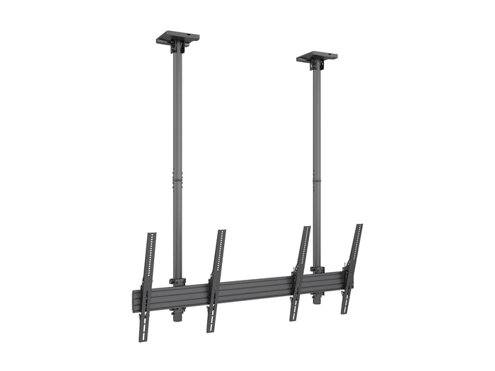 Multibrackets MBC2UPHD M Ceiling 1.5m 2-Screen Ceiling Mount For 50"-75" Screens | 7350022738102 Ceiling Mount Bracket Multibrackets