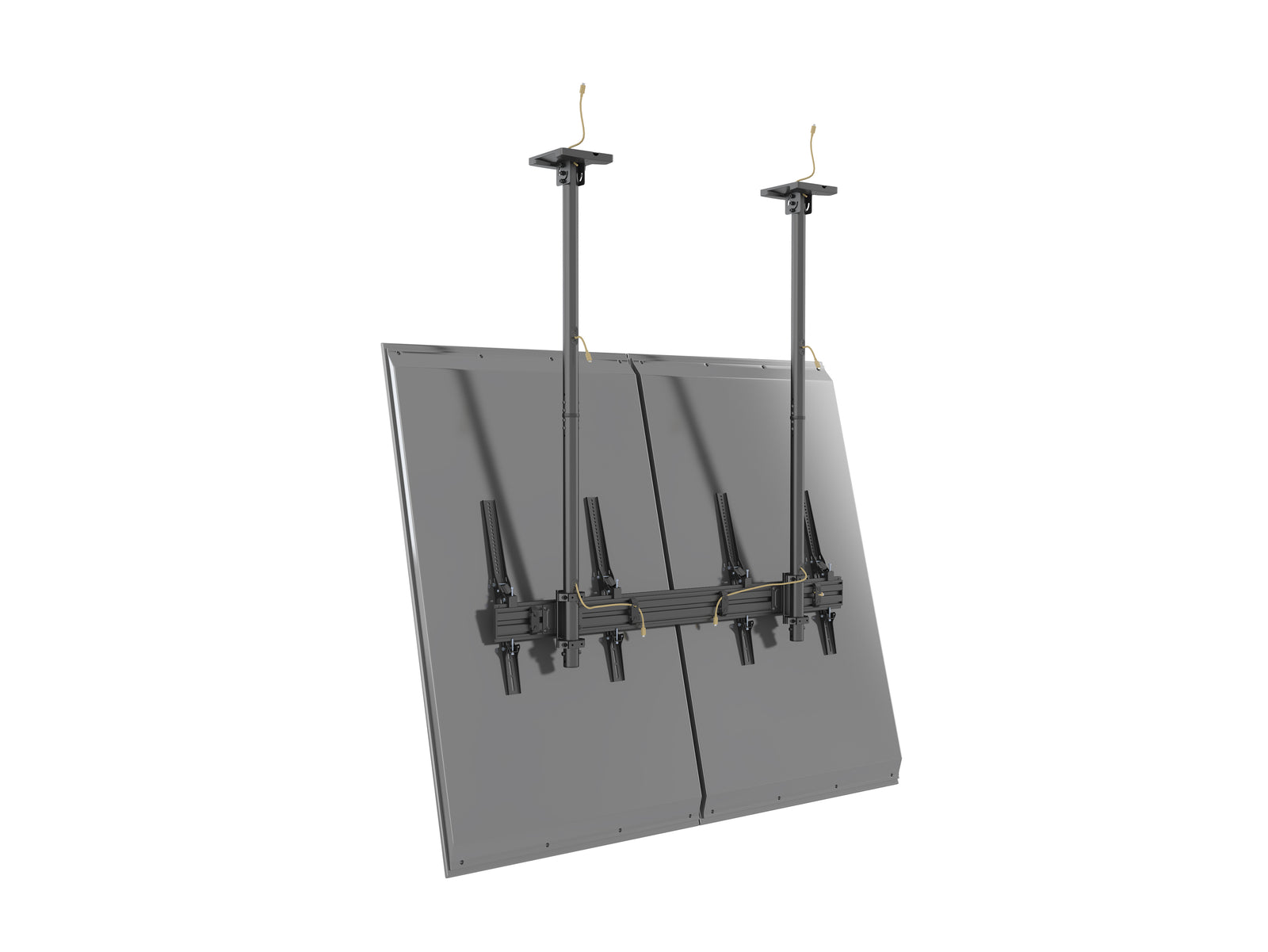 Multibrackets MBC2UPHD M Ceiling 1.5m 2-Screen Ceiling Mount For 50"-75" Screens | 7350022738102 Ceiling Mount Bracket Multibrackets